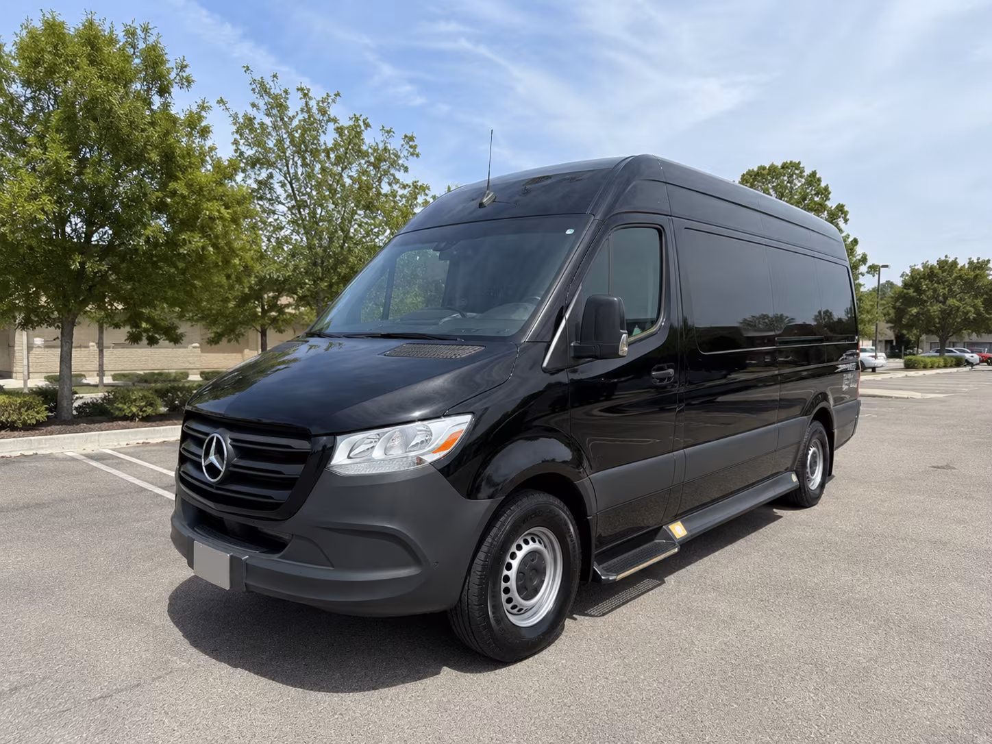 Lubbock Airport Shuttle & Transportation party bus exterior
