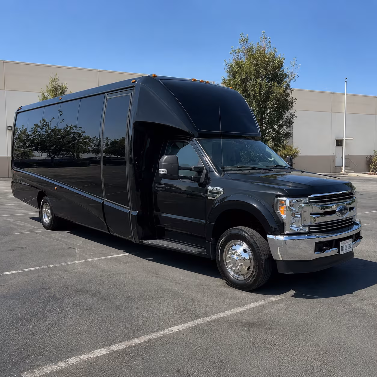 Lubbock Concert & Music Festival Transportation party bus exterior