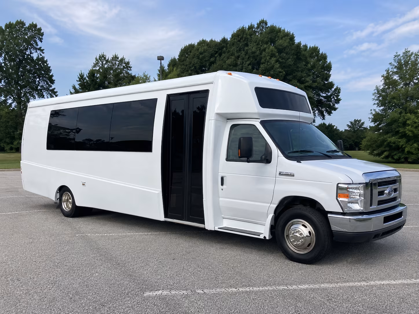 Lubbock Concert & Music Festival Transportation party bus exterior