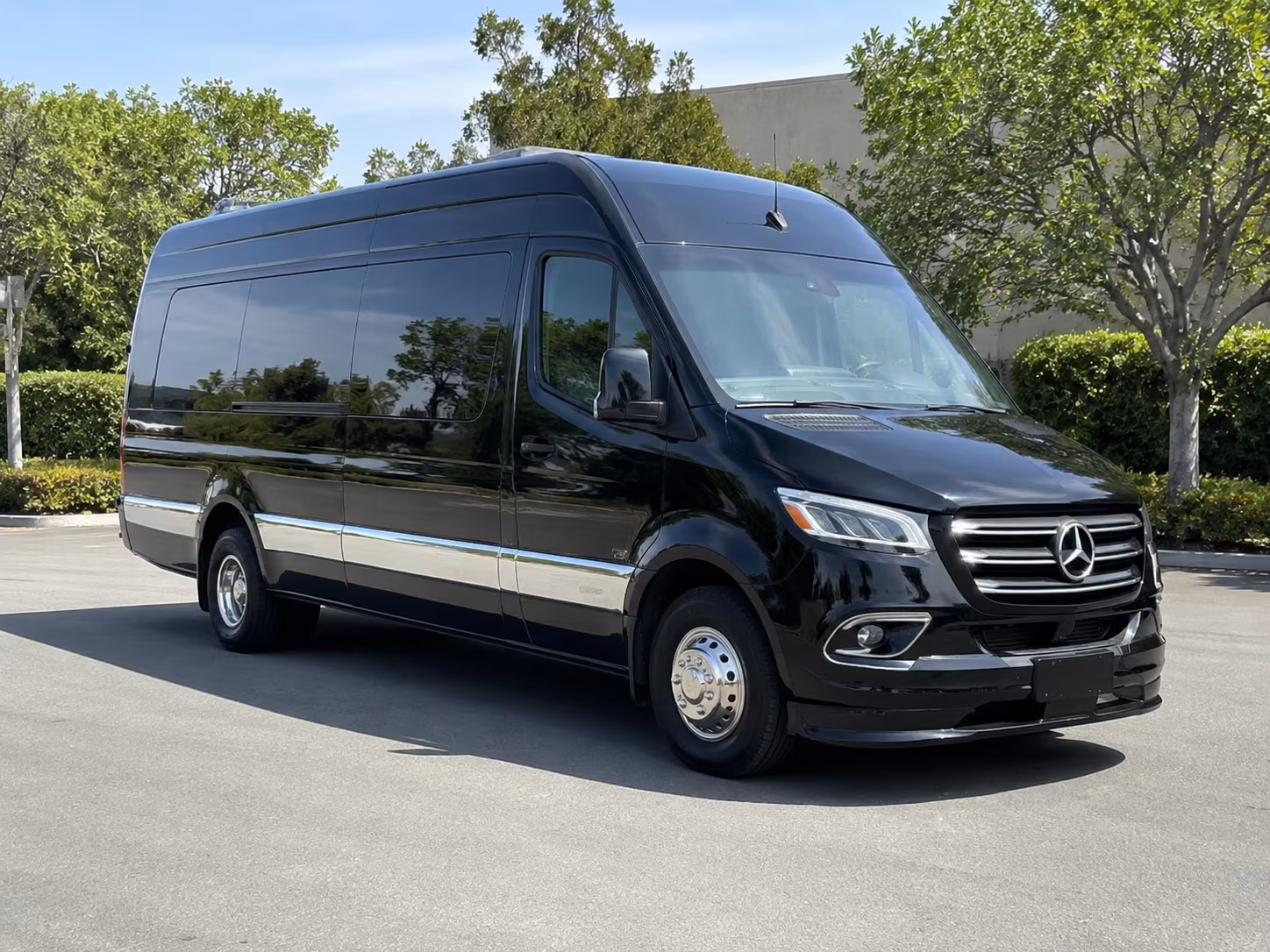Lubbock Corporate Transportation party bus exterior