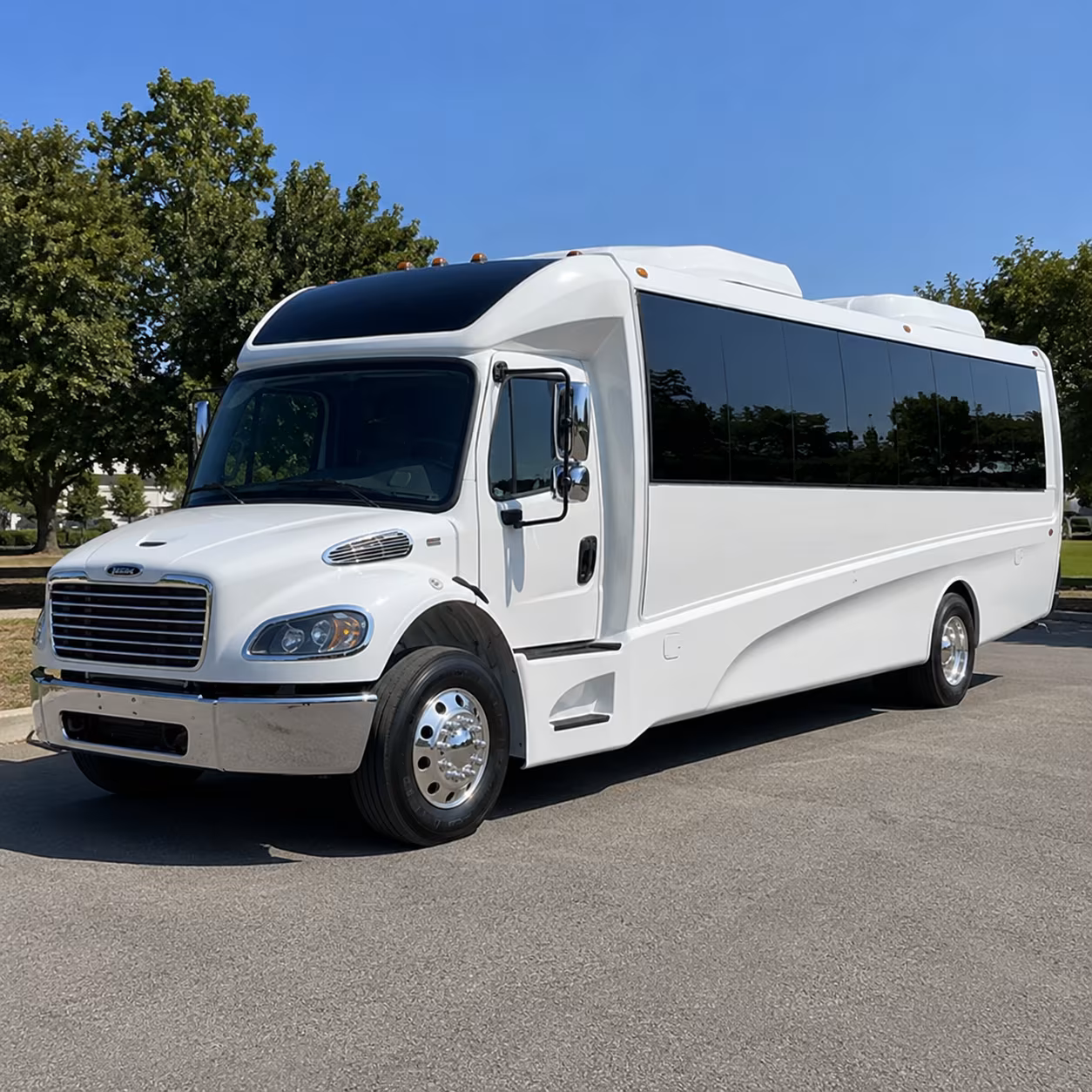 Lubbock Corporate Transportation party bus exterior