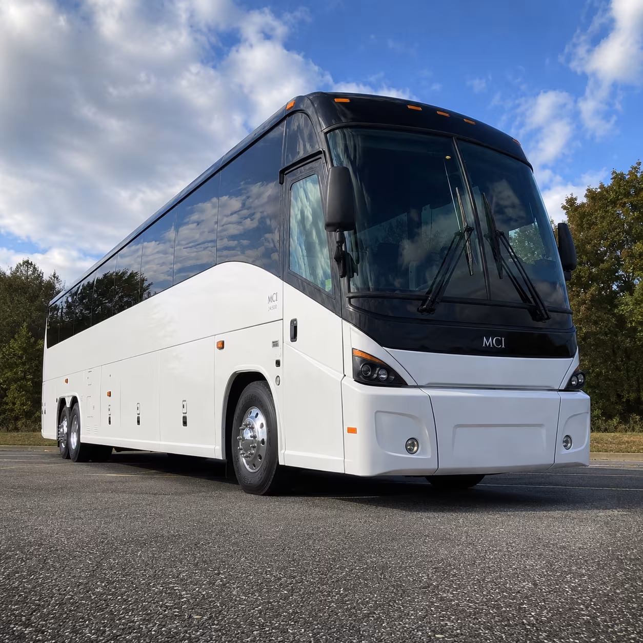 Lubbock Corporate Transportation party bus exterior