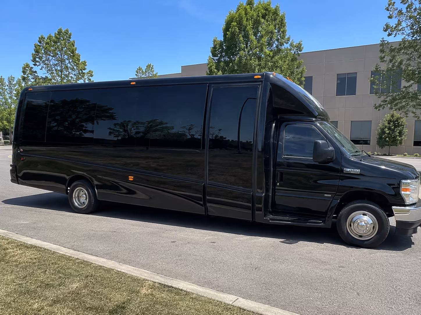 Lubbock Prom & Homecoming Transportation party bus exterior