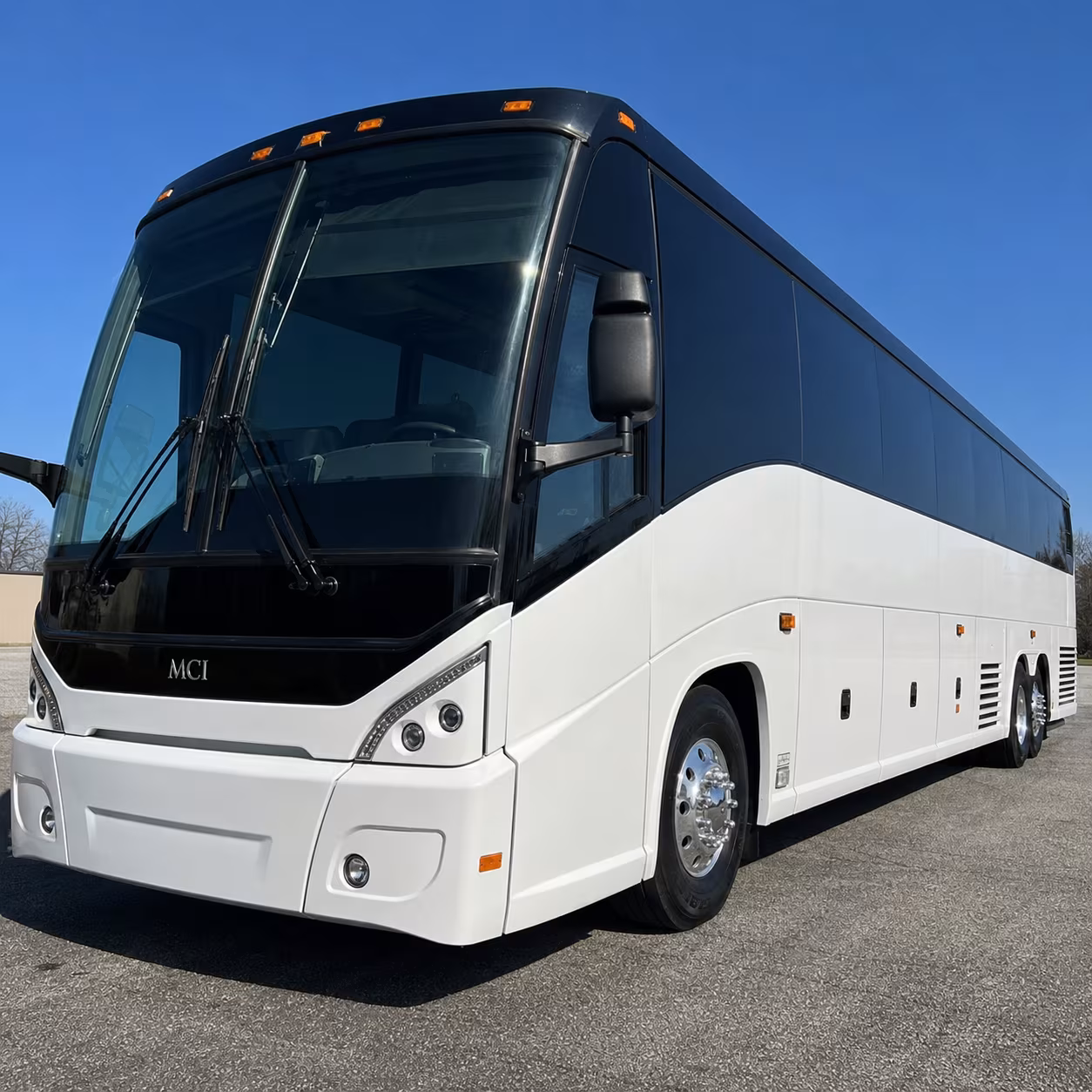 Lubbock School Event Transportation party bus exterior