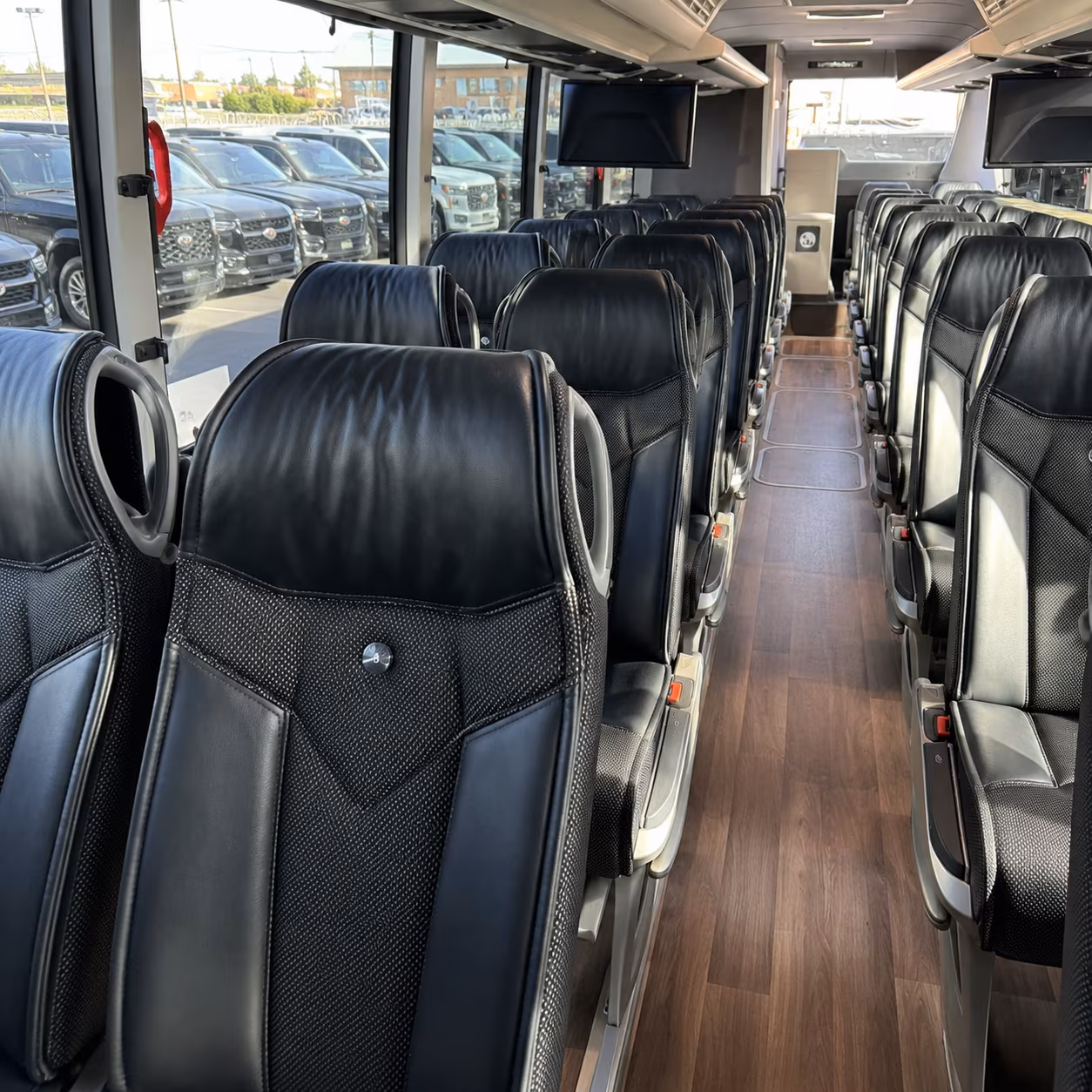 Lubbock School Event Transportation onboard seating