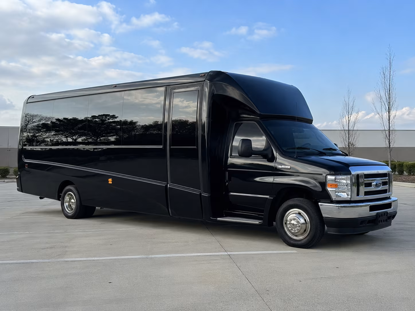 Lubbock School Event Transportation party bus interior