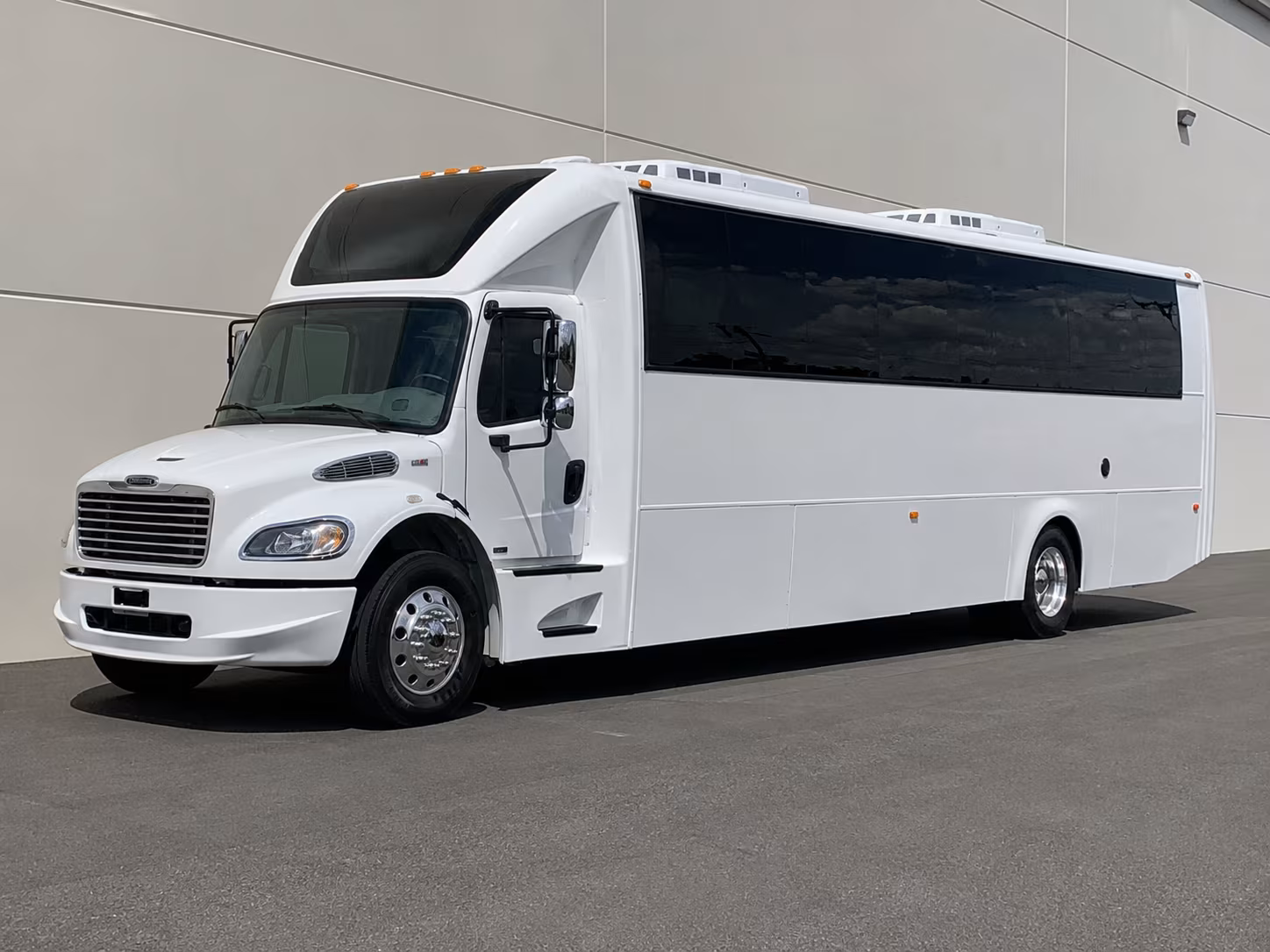 Lubbock Winery Tour & Pub Crawl Transportation party bus exterior