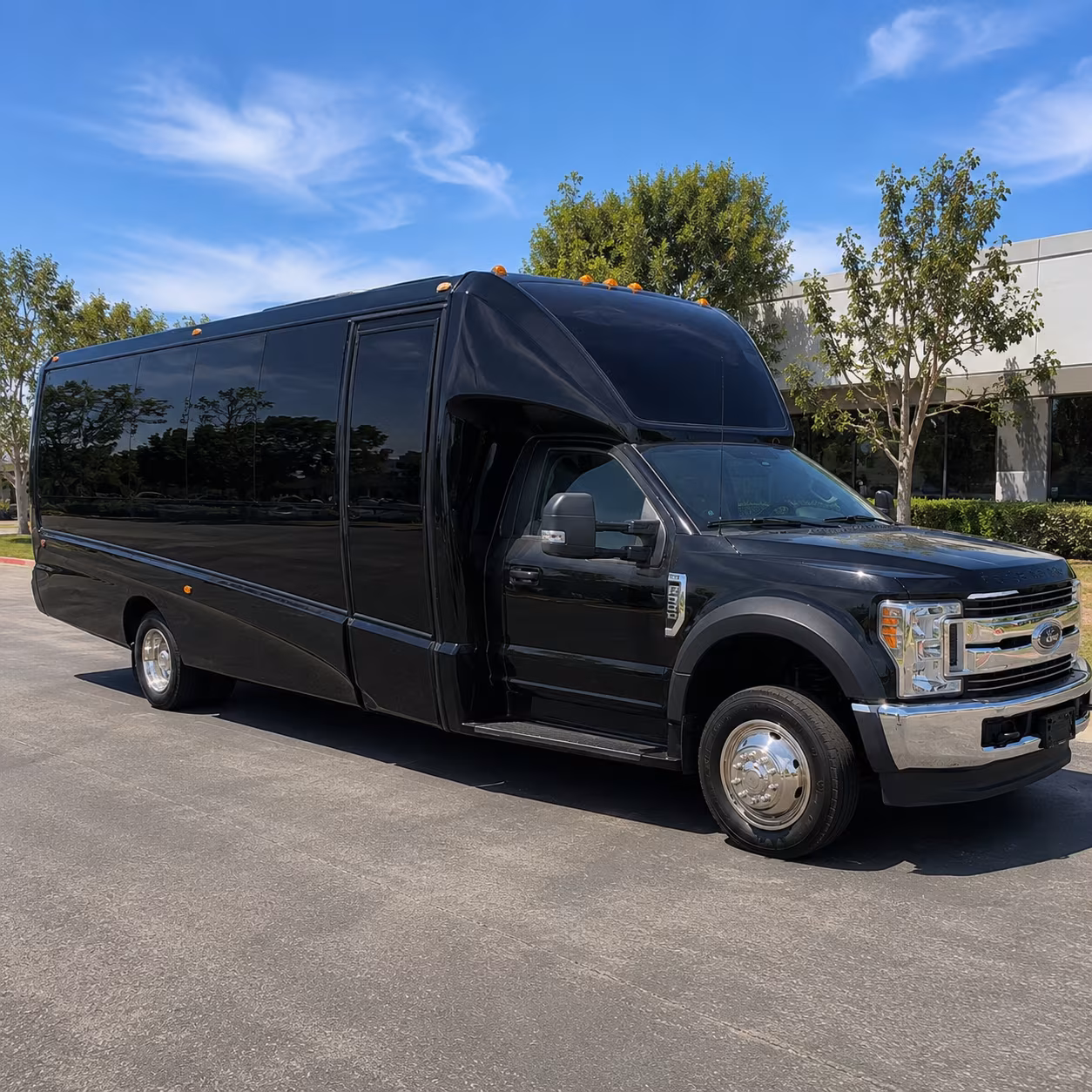 Lubbock Winery Tour & Pub Crawl Transportation party bus exterior