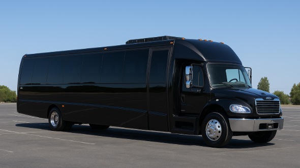 Exterior of Charter Bus Company Abilene's 20 Passenger Party Bus in Abilene